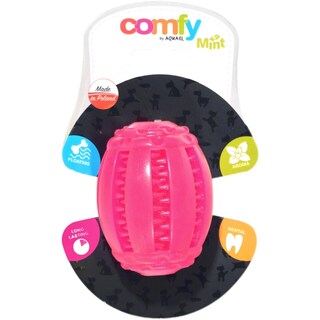 Aquael | Jucarie pentru caini Comfy Mint Dental roz 8 x 6.5 cm