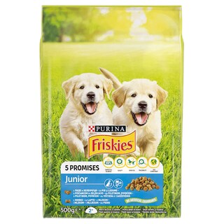 Friskies | Hrana uscata pentru caini junior cu pui si legume 500g