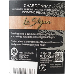 Recas | Vin alb sec Chardonnay 0.75L