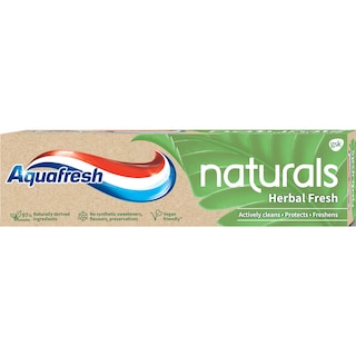Aquafresh | Pasta de dinti Naturals Herbal Fresh 75ml
