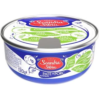 Scandia Sibiu | Pate de porc integral 120g