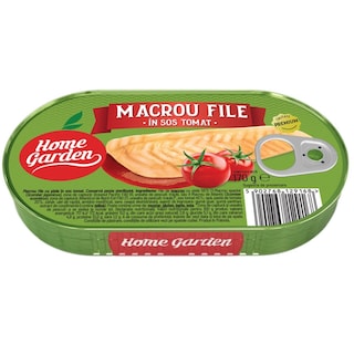 Home Garden | Macrou file in sos tomat 170g