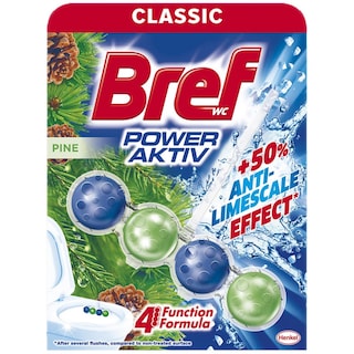 Bref | Power Aktiv | Odorizant toaleta pin 50g