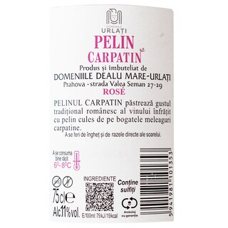 Pelin Carpatin | Pelin rose de Urlati 0.75L