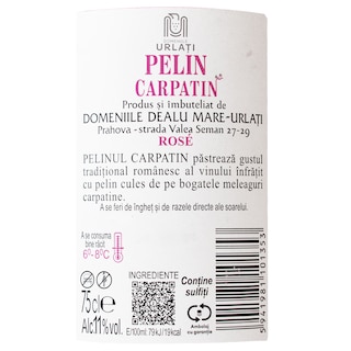 Pelin Carpatin | Pelin rose de Urlati 0.75L