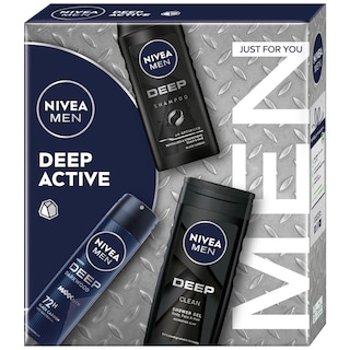 Nivea Men | Set cosmetice Deep Active Trio