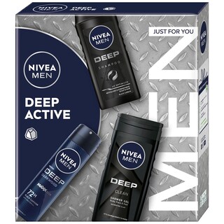 Nivea Men | Set cosmetice Deep Active Trio