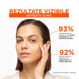 L'Oreal Paris | Crema cu textura fluida cu Vitamina C SPF 50+ Revitalift Clinical 50ml