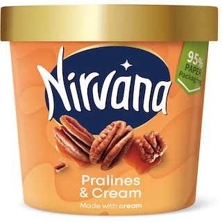 Nirvana | Inghetata Pralines & Cream 104g
