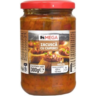 MEGA | Zacusca cu ciuperci 300g