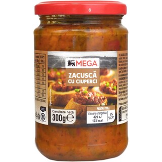 MEGA | Zacusca cu ciuperci 300g