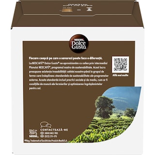 Nescafe | Dolce Gusto | Cafea Cafe au lait Intenso, 16 capsule