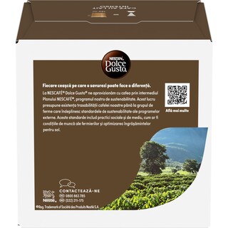 Nescafe | Dolce Gusto | Cafea Cafe au lait Intenso, 16 capsule