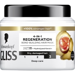 Gliss | Masca de par regeneratoare 4 in 1 400ml