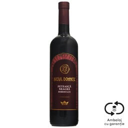 Beciul Domnesc | Vin rosu demidulce Feteasca Neagra 0.75L