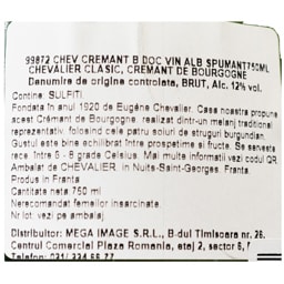 Chevalier Cremant de Bourgogne | Vin alb spumant 0.75L