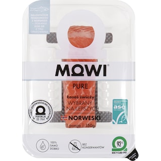 Mowi | Somon proaspat cu piele 150g