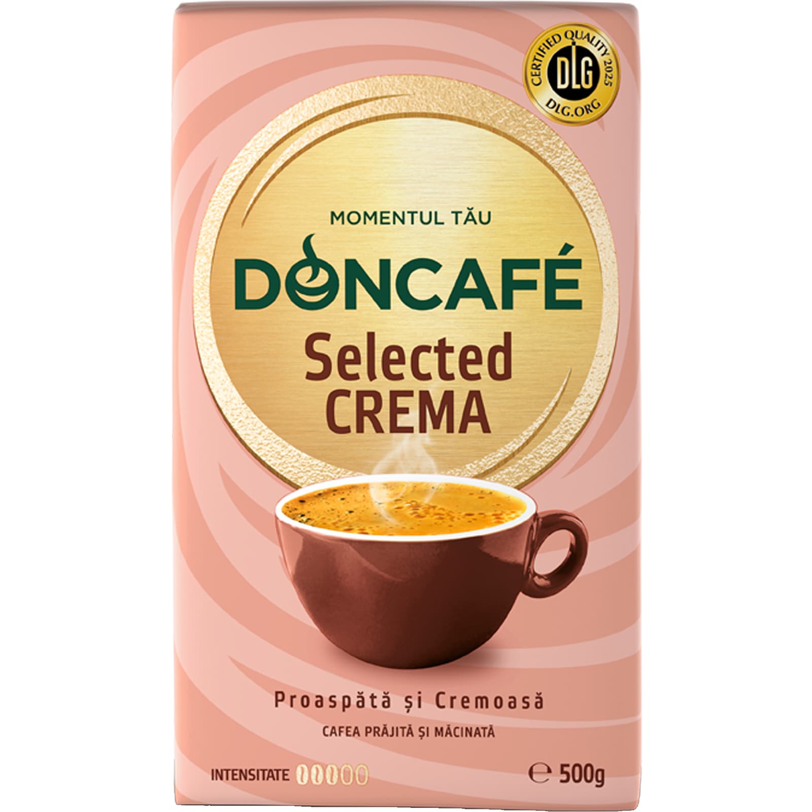 Doncafe | Selected | Cafea macinata Crema 500g | Mega-image