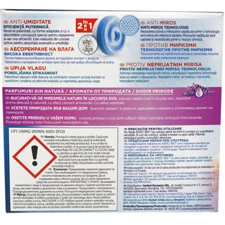 Ceresit | Tablete de rezerva absorbant de umiditate, lavanda, 2 buc.