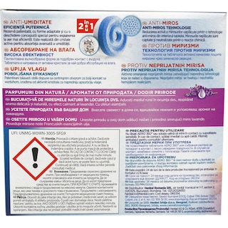 Ceresit | Tablete de rezerva absorbant de umiditate, lavanda, 2 buc.