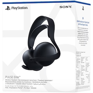 PlayStation | Casti gaming wireless negre Sony PlayStation Pulse Elite