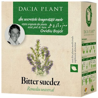 Dacia Plant | Ceai Bitter Suedez 50g