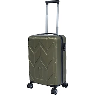 French Bull | Geanta de voiaj cu roti, 57x37x23cm, kaki