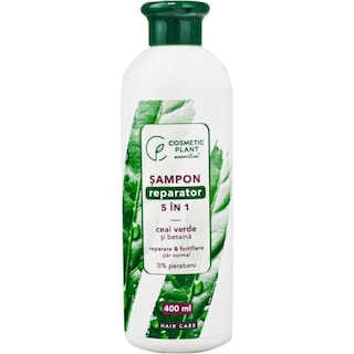 Cosmetic Plant | Sampon reparator 5in1 cu ceai verde si betaina 400ml