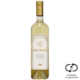 Vin alb demidulce Muscat Ottonel 0.75L