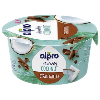 Alpro | Produs fermentat din cocos cu ciocolata Stracciatella 120g