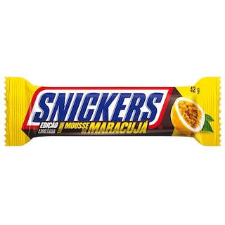 Snickers | Baton de ciocolata cu nuga, caramel si arahide, aroma maracuja 42g