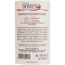 Domenii | Vin roze demisec Busuioaca De Bohotin 0.75L