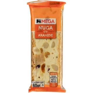 MEGA | Nuga cu arahide 60g
