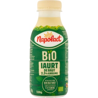 Napolact Bio | Iaurt de baut 2.5% grasime 330g