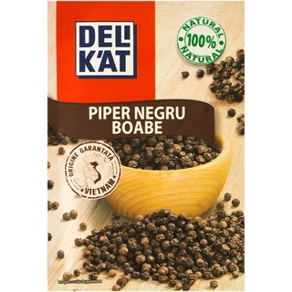 Delikat | Piper negru boabe 16g