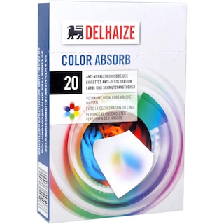 Delhaize | Servetele anti decolorare 20 bucati