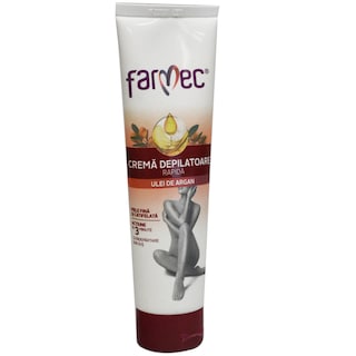 Farmec | Crema depilatoare rapida cu ulei de argan 150ml