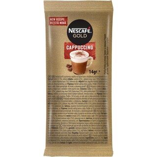 Nescafe | Gold | Amestec de cafea solubila Cappuccino 14g