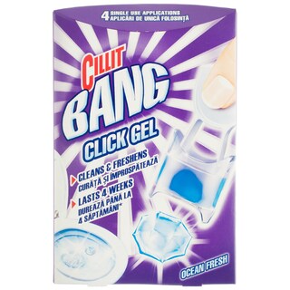 Cillit Bang | Odorizant pentru wc Ocean 4 bucati