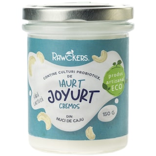 Rawckers | Iaurt cremos bio din nuci de caju 150g