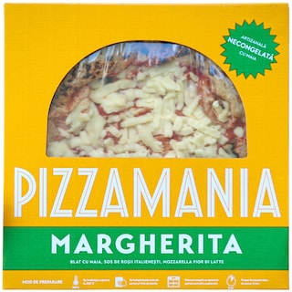 Pizza Mania | Pizza artizanala precoapta Margherita 440g