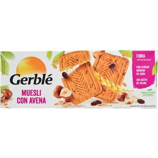 Gerble | Biscuiti cu musli si ovaz 290g