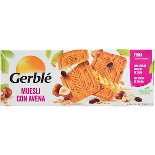 Gerble | Biscuiti cu musli si ovaz 290g