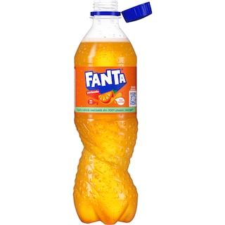 Fanta | Bautura racoritoare carbogazoasa cu suc de portocale 0.5L