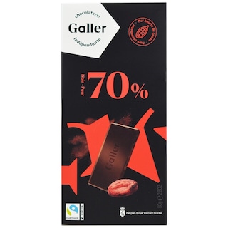 Galler | Ciocolata neagra 70% cacao 80g