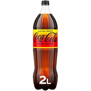 Coca-Cola | Bautura carbogazoasa cu suc de lamaie, cu indulcitori 2L