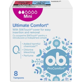 O.B. | Tampoane Procomfort mini 8 bucati