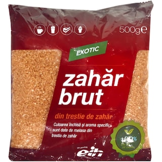 Exotic | Zahar brut din trestie de zahar 500g