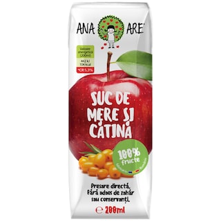 Ana Are | Suc de mere si catina 200ml