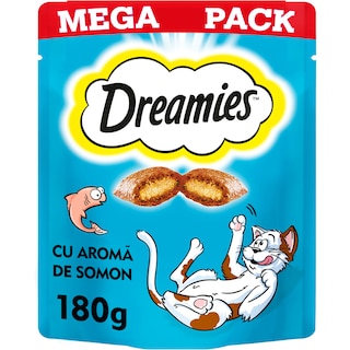 Dreamies | Recompense penru pisici, cu somon 180g